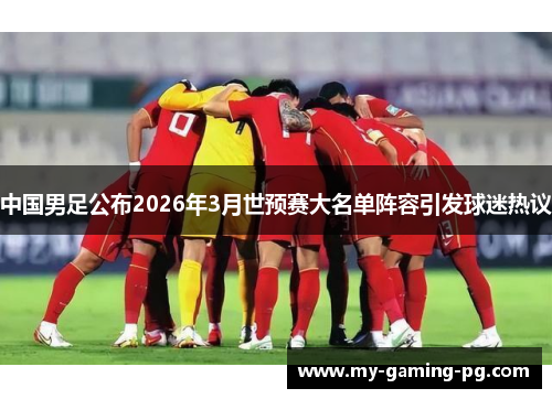 中国男足公布2026年3月世预赛大名单阵容引发球迷热议